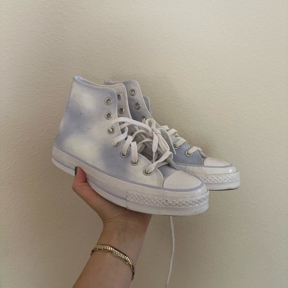 Purple “Cloud” Converse